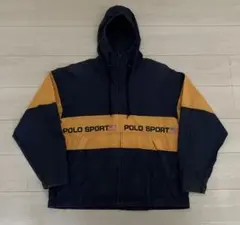 90s polo sport 名作 マウンテンパーカー コットンパーカー