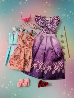 バービー リカちゃん人形　特別ドレスセット2