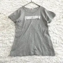 ザファニーカンパニー 半袖tシャツ L コットン100% 綿 グレー カジュアルのサムネイル