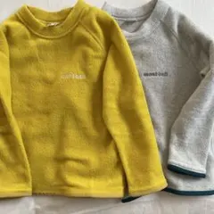 montbell フリース ライトスエット100cm 2色セット