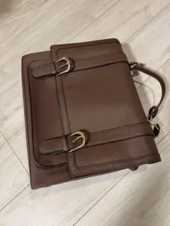 ブラウン 2way リュック　調整可能ショルダーストラップ