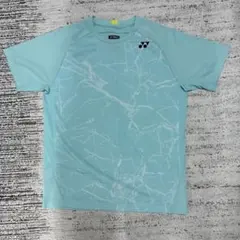 【値下げ】YONEX ライトブルー シャツ Lサイズのサムネイル