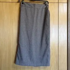 ギンガムチェック タイトスカート