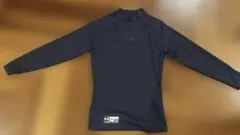 アンダーアーマー　インナー長袖　YXL ネイビー
