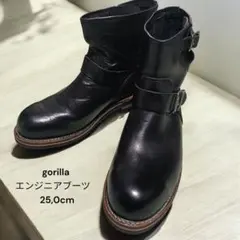 gorilla エンジニアショートブーツ 27cm 2025年最新】gorilla 素材：本革 エンジニアブーツの人気アイテム