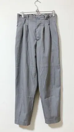 ローリーズファーム　スタイルＵＰ　タックハイウエストパンツ　M グレー