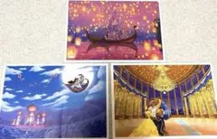 ディズニーアートコレクション　額絵シリーズ　3枚セット　ラプンツェル