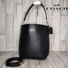 60 COACH コーチ　レザー　2WAY ハンドバッグ　ショルダーバッグ