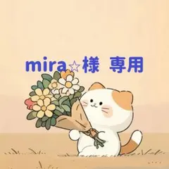 mira⭐︎様　専用(10/3迄)