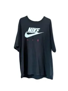 ★古着★ 定番 NIKE AIR ロゴ Tシャツ ブラック XL