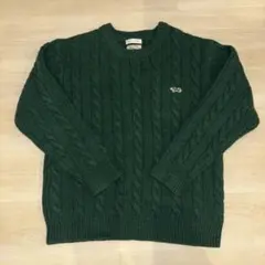 FREAK'S STORE× TOWN CRAFTケーブル編みクルーネックニットのサムネイル