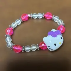 希少 ハローキティ トロピカルキティ ビーズ ブレスレット 2001年 リメイク 希少 ハローキティ トロピカルキティ ビーズ ブレスレット 2001年