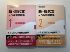 新・現代文 レベル別問題集 ①超基礎編／②初級編 セット