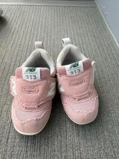 New Balance 313 ピンク キッズ スニーカー 12cm