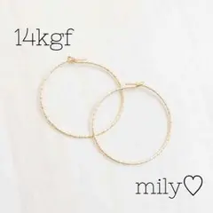 14kgf♡フープピアス