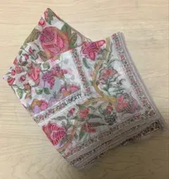 LIBERTY シフォンスカーフ　シルク100% 80cm