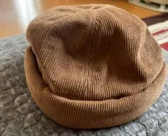 フィッシャーマンキャップ サグキャップ ブラウン コーデュロイキャップ Mサイズ