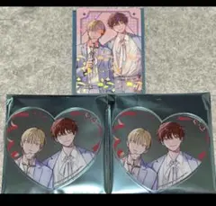 moment＆アメイロ10周年記念　カフェ　倉橋トモ　アクリルコースター　カード