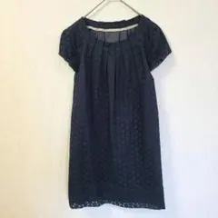 ☆未使用☆Pink Mousseux☆ノースリーブ ブラウス 38 レース切替 