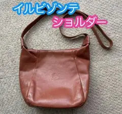 il bisonte イルビゾンテ　ショルダーバッグ　本革　茶　ブラウンのサムネイル