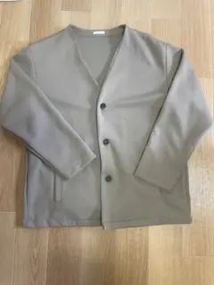 ベージュ カーディガン Lサイズ
