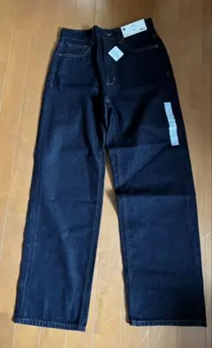 GU ストレートジーンズ S ダークブルー