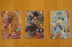 ドラゴンボールヒーローズ 3枚セット ラディッツ ベジークス ベジータ