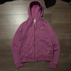 00s NIKE ナイキ ジップパーカー archive 短丈 ピンク y2k