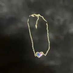 【本物刻印あり】Kendra Scott Ari ハート ブレスレット ゴールドのサムネイル