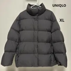 UNIQLO ユニクロ ソフトダウンジャケット XL グレー　灰色　アウター　冬