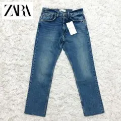 【新品未使用】ザラ スリムスラウチージーンズ ダメージ レディース EUR36