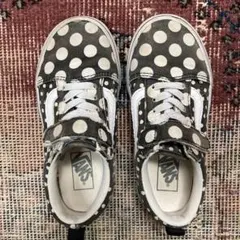 Vans ドット柄 スニーカー　18センチ