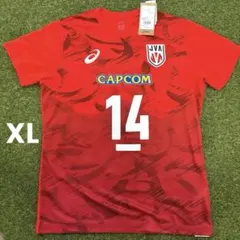 日本代表男子バレーボール応援Tシャツ 赤 ISHIKAWA 14 - メルカリ