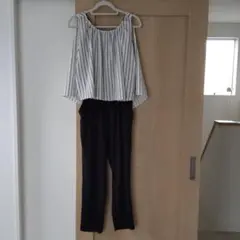 chip clip インワン サロペット パンツ トップス L 大きいサイズ