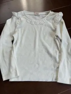 プティマイン　petit main レースのニット