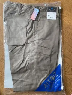 AZITO モカ 作業着 ズボン 3L(ウエスト94)