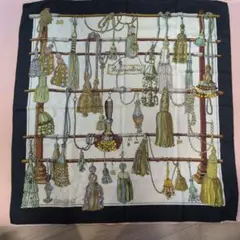 HERMES❤️カレ40 プチカレ シフォンスカーフ ピタゴラス 美品 レア