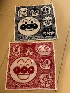タオル　ハンカチ　アンパンマン　通園グッズ