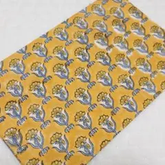 インドブロックプリント生地