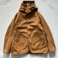 DANTON キャンバスワークジャケット フード付き キャメル 36 ダントン