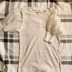 AZUL BY MOUSSY 　シアースリーブパフトップス　レディーストップス