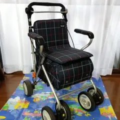 Tacaof テイコブ ST07/シルバーカー スタンダードタイプ/チェックのサムネイル