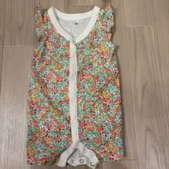 GAP フラワープリントロンパース