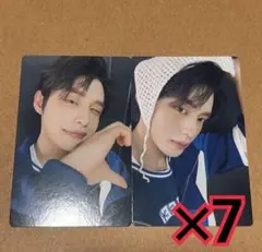 ジウン　トレカ　2種　×7 ラントレ　KCON LA 2025 会場 ZB1