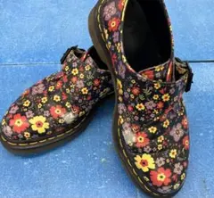 Dr. Martens 花柄 ローファー　US7サイズのサムネイル