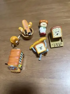 パンどろぼう　 カプセルトイ 6体セット