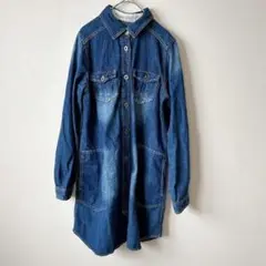 IMAGE デニム　シャツワンピース　チュニック　ブラウス　11 ジーンズ　上着