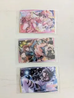 シャニマス メタリックプラカード (3枚：園田智代子、大崎甜花、風野灯