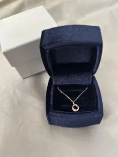 【新品未使用品】クーキ　K10PG ピンクトルマリンペンダントネックレス