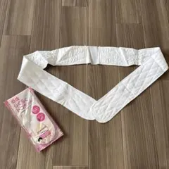 【産後トコちゃんベルト】骨盤サポートベルト ホワイト